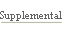 Supplemental.